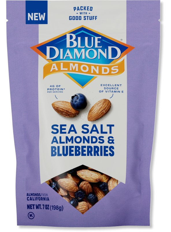 Sea Salt Almonds & Blueberry